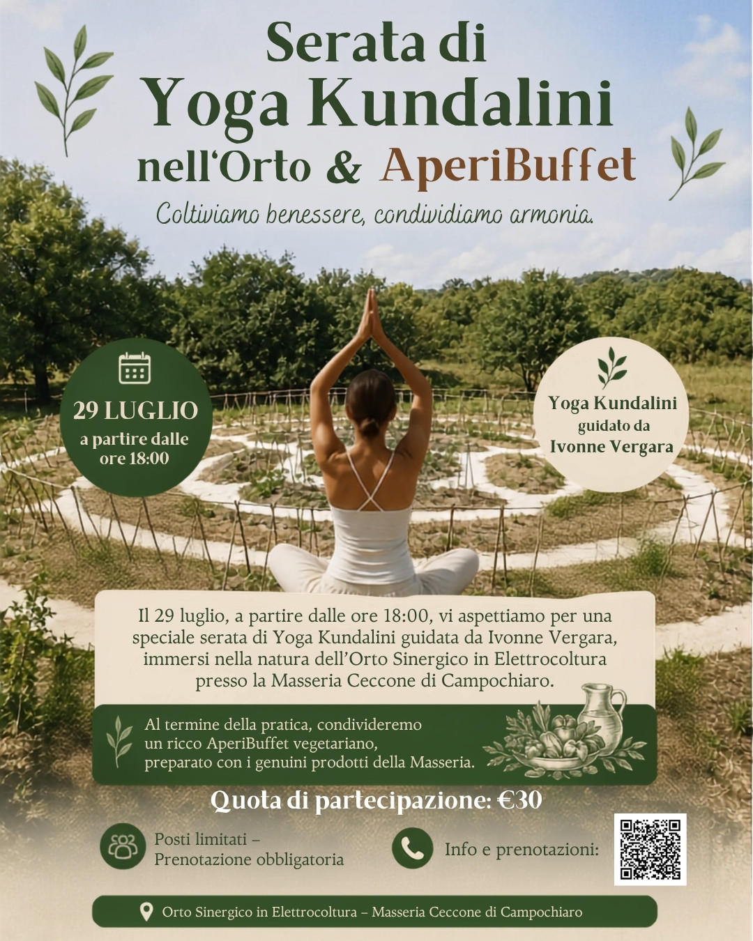 Serata Yoga - Masseria Ceccone